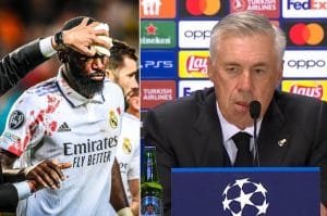 rudiger-recibe-20-puntos-de-sutura-tras-sufrir-corte-en-la-cara-y-ancelotti-revela-su-estado:-‘‘queria-seguir-jugando…’’